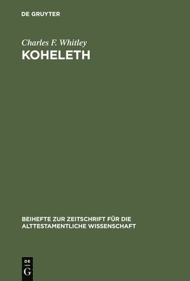 Koheleth 1