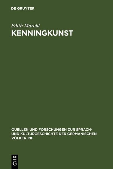 Edith Marold - Kenningkunst, Inbunden