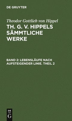 bokomslag Lebenslufe Nach Aufsteigender Linie. Theil 2