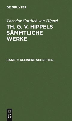 Kleinere Schriften 1