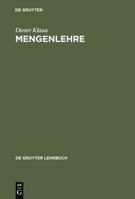 Mengenlehre 1