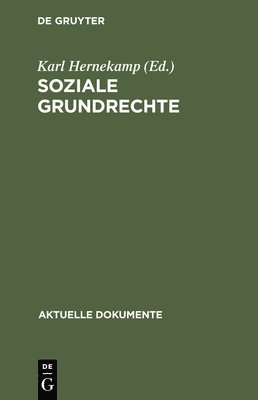 Karl Hernekamp - Soziale Grundrechte, Inbunden