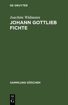 bokomslag Johann Gottlieb Fichte