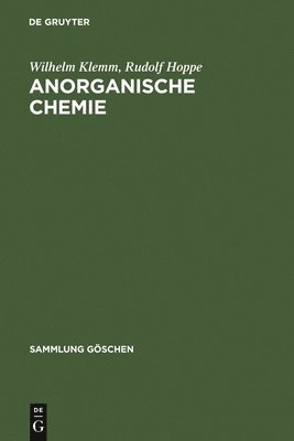 bokomslag Anorganische Chemie