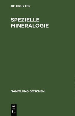 bokomslag Spezielle Mineralogie