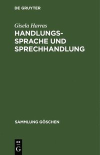 bokomslag Handlungssprache und Sprechhandlung