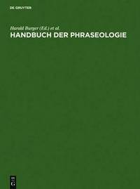 bokomslag Handbuch Der Phraseologie