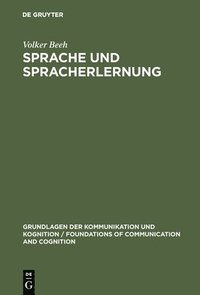 bokomslag Sprache und Spracherlernung