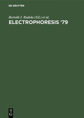 Electrophoresis '79 1