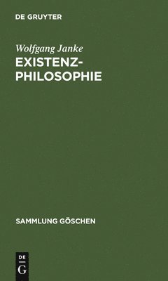 bokomslag Existenzphilosophie