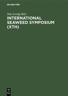 bokomslag International Seaweed Symposium (Xth)