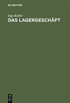 bokomslag Lagergeschäft
