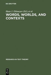 bokomslag Words, Worlds, and Contexts