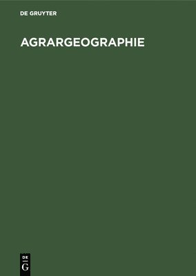 Agrargeographie 1