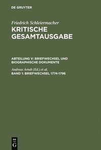 bokomslag Briefwechsel 1774-1796