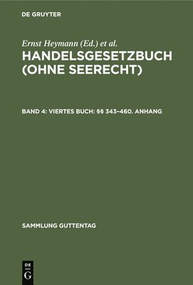 Ernst Heymann, Volker Emmerich - Viertes Buch, Inbunden