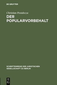 bokomslag Der Popularvorbehalt