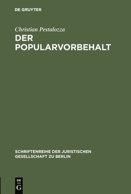 Popularvorbehalt