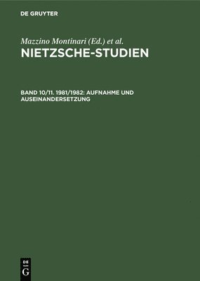 Wolfgang Müller-Lauter, Volker Gerhardt, Internationale Nietzsche-Tagung - Aufnahme und Auseinandersetzung, Inbunden