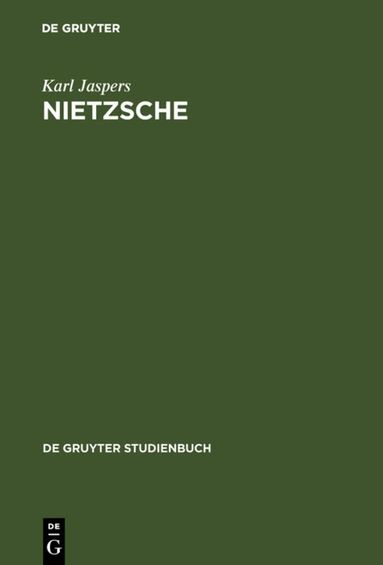 Karl Jaspers - Nietzsche, Inbunden