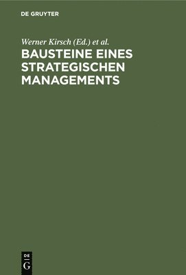 bokomslag Bausteine Eines Strategischen Managements