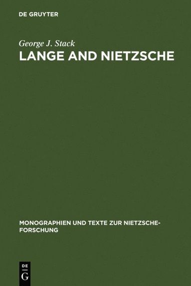 bokomslag Lange and Nietzsche