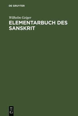 Elementarbuch des Sanskrit 1