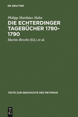 Die Echterdinger Tagebcher 1780-1790 1