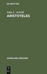 bokomslag Aristoteles