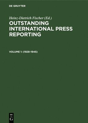 bokomslag 1928-1945: From the Consequences of World War I to the End of World War II