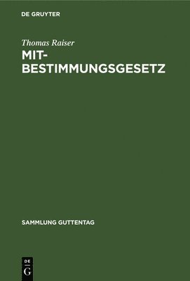 Mitbestimmungsgesetz 1