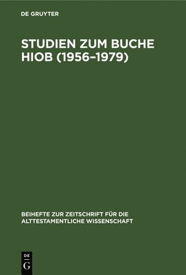 bokomslag Studien Zum Buche Hiob (1956-1979)