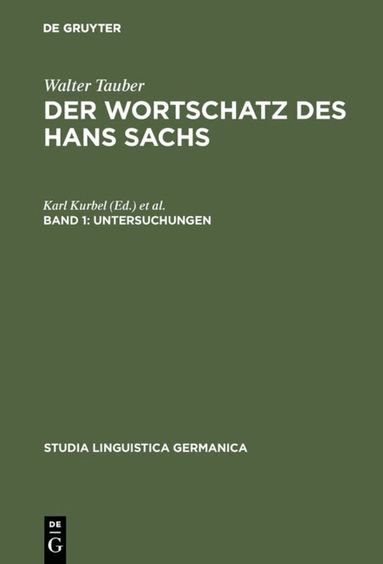 Walter Tauber - Untersuchungen, Inbunden