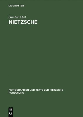 Günter Abel - Nietzsche, Inbunden