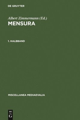 bokomslag Mensura. 1. Halbbd