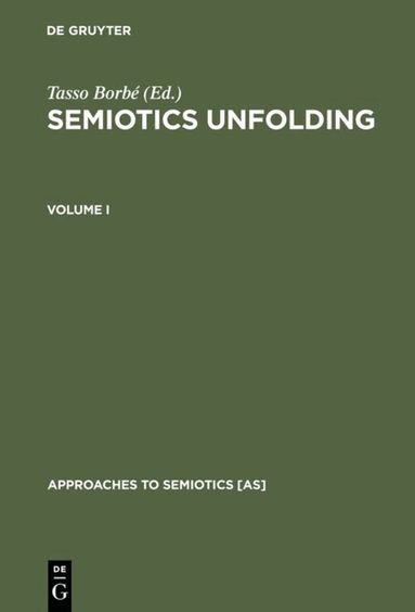 Tasso Borbé - Semiotics Unfolding, Inbunden