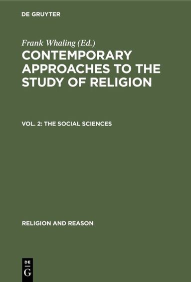 Frank Whaling - Social Sciences, Inbunden