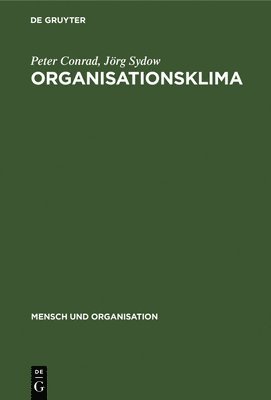 bokomslag Organisationsklima