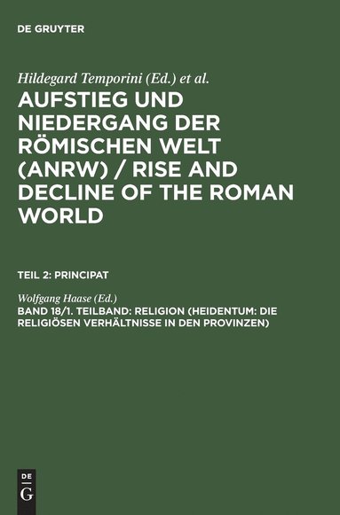 Wolfgang Haase - Religion, Inbunden