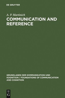 bokomslag Communication and Reference