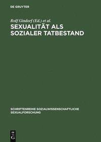 bokomslag Sexualitt als sozialer Tatbestand