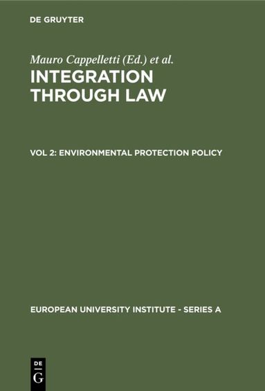 Environmental Protection Policy, Inbunden