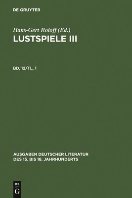 bokomslag Lustspiele III