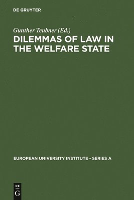 bokomslag Dilemmas of Law in the Welfare State