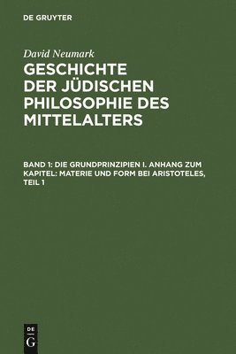 David Neumark - Geschichte Der Jüdischen Philosophie Des Mittelalters, Inbunden