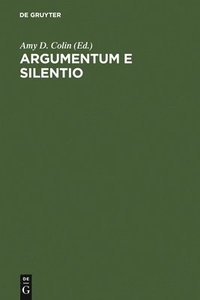 bokomslag Argumentum e Silentio