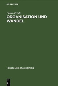 bokomslag Organisation Und Wandel