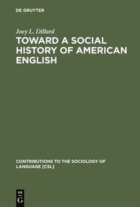 bokomslag Toward a Social History of American English