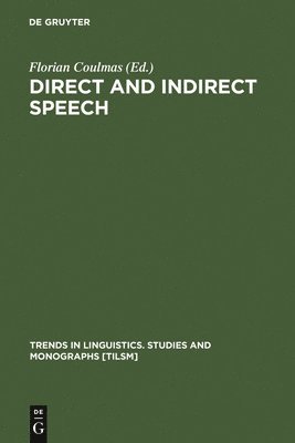 Direct and Indirect Speech 1
