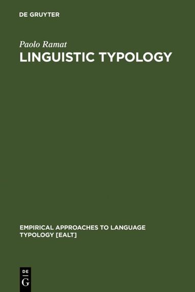 Paolo Ramat - Linguistic Typology, Inbunden